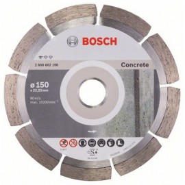 Disc diamantat Standard for Concrete BOSCH 150mm