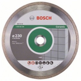 Disc diamantat Standard for Ceramic  BOSCH 230 mm