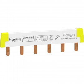 Pieptene Schneider Electric A9XPH106 Acti 9 1P, 6 module, 18 mm, 100A