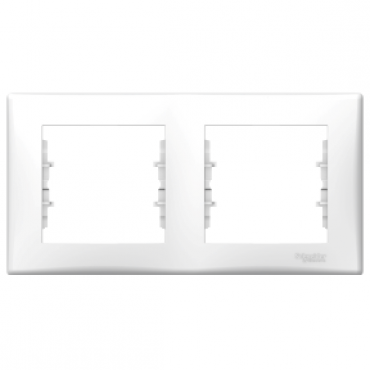 SDN5800321 - horizontal 2-gang frame - white