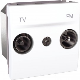 MGU3.452.18 Unica - TV/FM socket - terminal socket - white