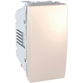 MGU3.105.25 Unica - Rocker Switch - Intermediate - 10 AX 250 VAC - 1 M - Ivory