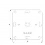 INCANDESCENT LAMP DIMMER, R W. ROTARY OFF SWITCH FM, 230V 50-60HZ, 60-400W SCREW TERMINALS F. CLAW AND SCREW FIXING Siemens