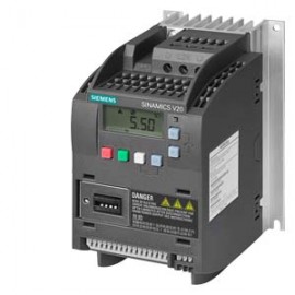 SINAMICS V20 3AC380-480V -15/+10% 47-63HZ RATED POWER 1.5KW WITH 150% OVERLOAD FOR 60SEC UNFILTERED I/O-INTERFACE: 4DI, 2DO,2AI,1AO FIELDBUS: USS/ MODBUS RTU WITH INBUILT BOP PROTECTION: IP20/ UL OPEN TYPE SIZE:FSA 90X166X146(WXHXD) Siemens