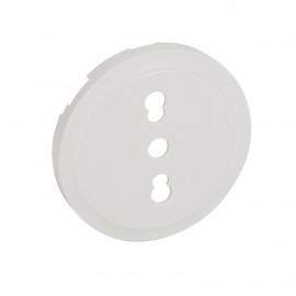 068136 Cover Plate Simple Italian Socket Legrand Celiane, White