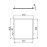 Panou cu LED-uri XTHIN RIM TIR6060NW MWH 600x600x9 Arelux