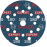 Disc de șlefuit BOSCH pe suport de folie EXPERT O780, 125 mm, G180