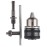 Mandrina cu cheie 1.5-13 mm cu adaptor SDS-Plus Bosch
