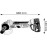 Polizor unghiular pe acumulator Bosch Professional GWS 180-LI, 18 V, 11.000 RPM, 125 mm diametru disc, M14 arbore de slefuit, 22.23 mm diametru orificiu, fara acumulator/incarcator