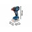 Set Bosch Professional pe acumulator 06019J2220, masina de gaurit si insurubat (bormasina) brushless GSR 18V-50, surubelnita cu impact GDX 18V-200, 18 V, 3400 RPM, 4200 percutii/min, 2 acumulatori 4 Ah, incarcator, cutie transport
