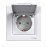Priza simpla 2P+E ST cu capac GERMAN Asfora Schneider Electric EPH3100121, alba