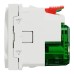 Priza standard german+USB C Schneider Electric Noua Unica NU301718, 10,5W, alba