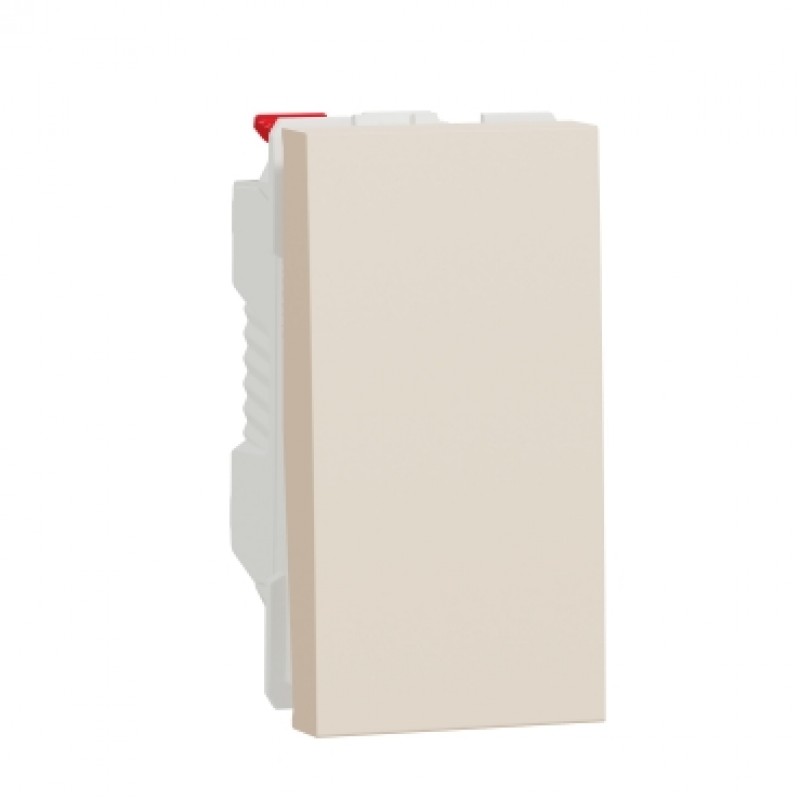 Intrerupator Simplu Schneider Electric Noua Unica NU310144, 10A, 1m, Bej