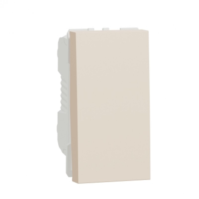Intrerupator Cap-Scara Schneider Electric Noua Unica NU310344, 10A, 1modul, Bej