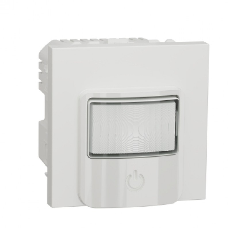 Detector miscare cu Intrerupator I/O Schneider Electric Noua UNICA NU352518, 10A, alb