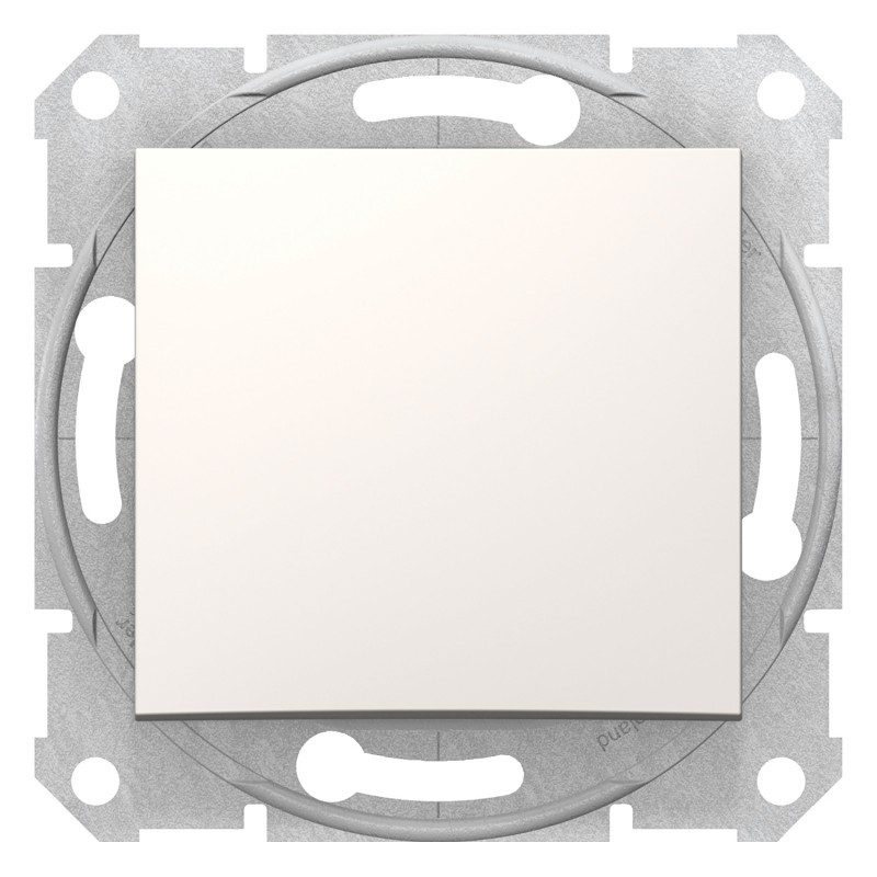Intrerupator cap scara Schneider Electric Sedna SDN0400123, 10Ax, fara cadru, crem