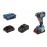 Maşină de înfiletat/desfiletat cu percuţie cu acumulator , Bosch , motor fara perii ,  GDR 18V-200 C