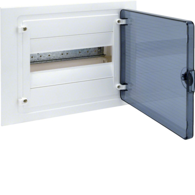 Tablou electric Incastrat Hager Golf, 1x12 Module, usa transparenta, IP40