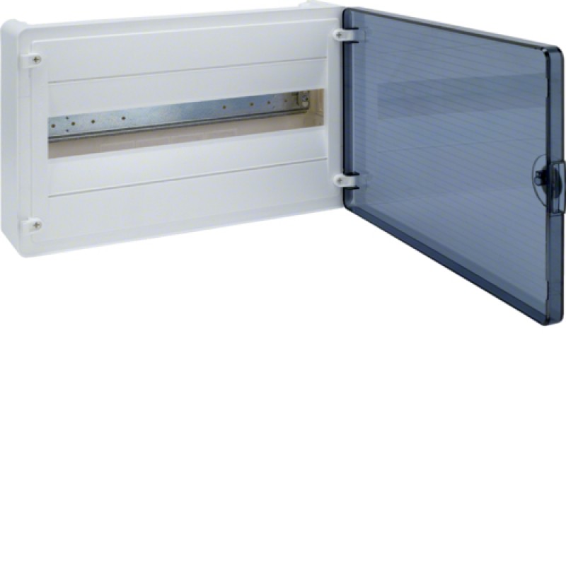 Tablou Electric aparent Golf Hager IP40 - 1x18 Module - Usa Transparenta