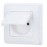 Priza st. fr. IP44 Legrand Cariva 773828, alba
