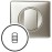 Placa intrerupator cu levier Legrand Celiane 068316, titan