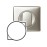 Placa obturatoare Celiane Legrand 068443, titan