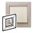 Rama simpla Legrand Valena 770021, argila