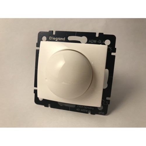 Variator/ Dimmer Legrand Valena 774417, 40-400W, alb