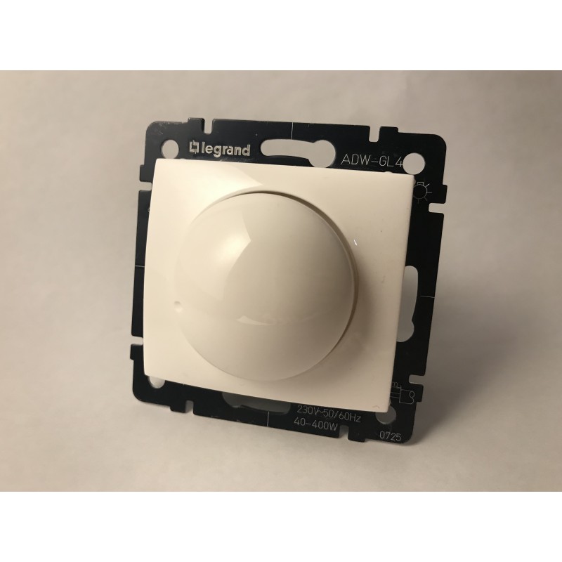 Variator/ Dimmer Legrand Valena 774417, 40-400W, alb