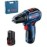 Masina de gaurit si insurubat Bosch GSR 12V-30 - cu 2 acumulatori Li-Ion, 12 V, 2 Ah, 30 Nm, motor fara perii, led iluminare, valiza plastic