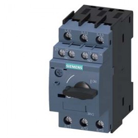 CIRCUIT-BREAKER SZ S00, FOR MOTOR PROTECTION, CLASS 10, A-RELEASE 9..12.5A, N-RELEASE 163A, SCREW CONNECTION, STANDARD SW. CAPACITY W. TRANSVERSE AUX. SWITCH 1NO+1NC Siemens