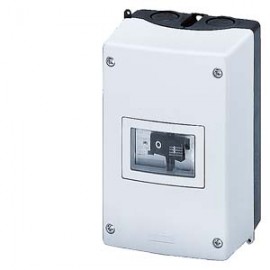 MOULDED-PLASTIC ENCLOSURE FOR WALL MOUNTING, DEGREE OF PROTECTION IP55, WITH N AND PE TERMINAL, 54MM Siemens