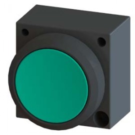 PUSHBUTTON WITH FLAT BUTTON WITH HOLDER GREEN Siemens